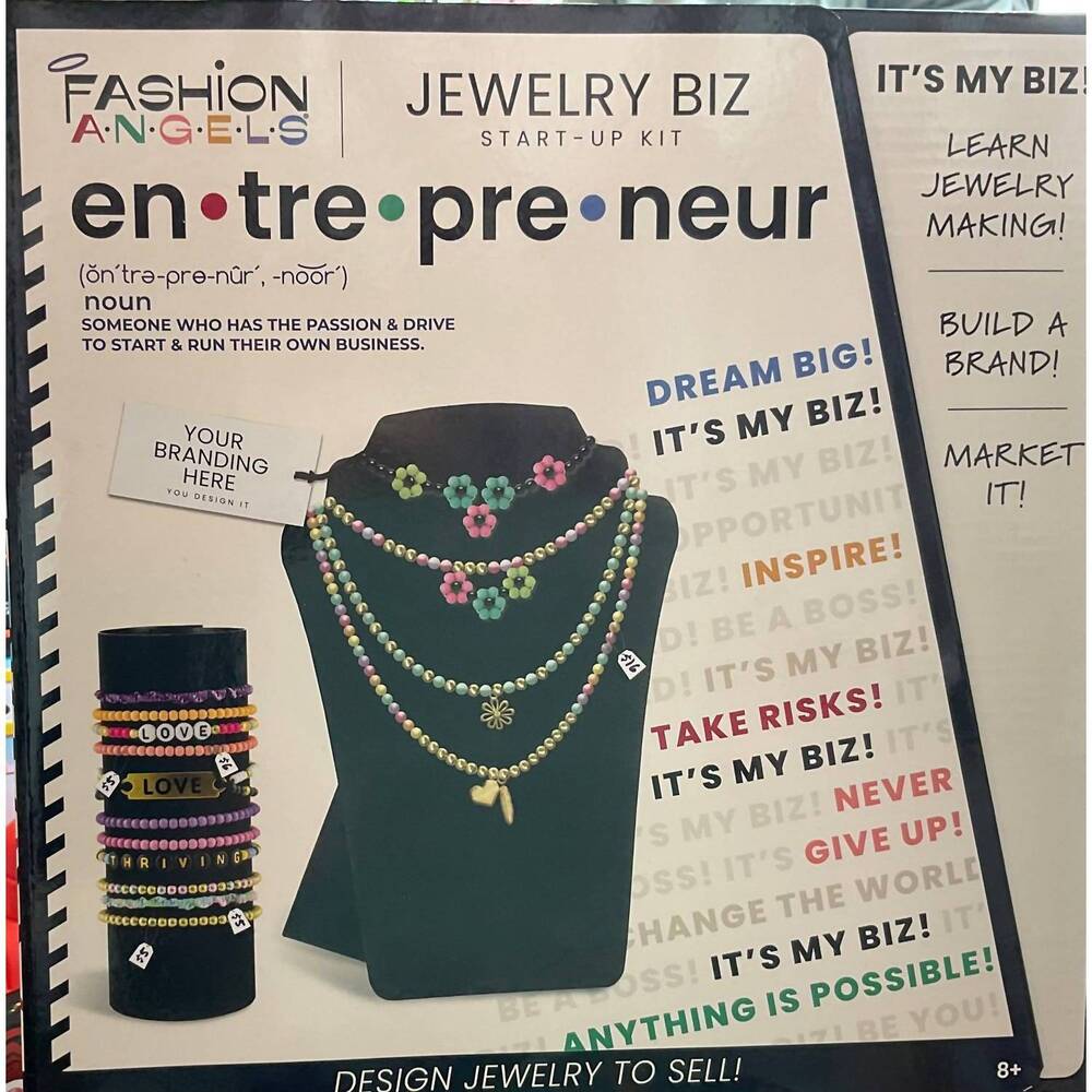NEW FASHION ANGELS jewelry business kit in multi